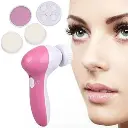 Tophaven Tp-62-- 5 In 1 Face Facial Electric Massage Machine Care & Cleansing Cleanser Massager Kit Massager