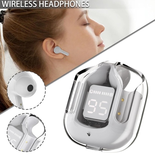Ultrapods Earbuds True Wireless Earbuds Bluetooth 5.1 with mic and Charging Case Bluetooth Headset Earbuds for All Smart Phones
