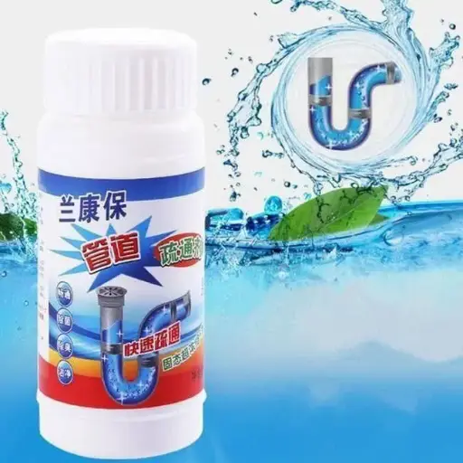 Powerful Sink & Drain Blockage Cleaner Powder Cleaning Tool,Clog, Automatic Toilet Blockage Cleaner, Unclogs Pipe Dredging Agent Sink |for Kitchen Toilet Pack of 1 (110 G)