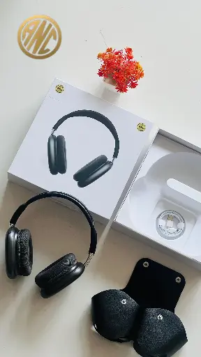Apple AirPods Max Wireless Over-Ear Headphones, Active Noise Cancelling, Transparency Mode, Personalized Spatial Audio, Bluetooth Headphones